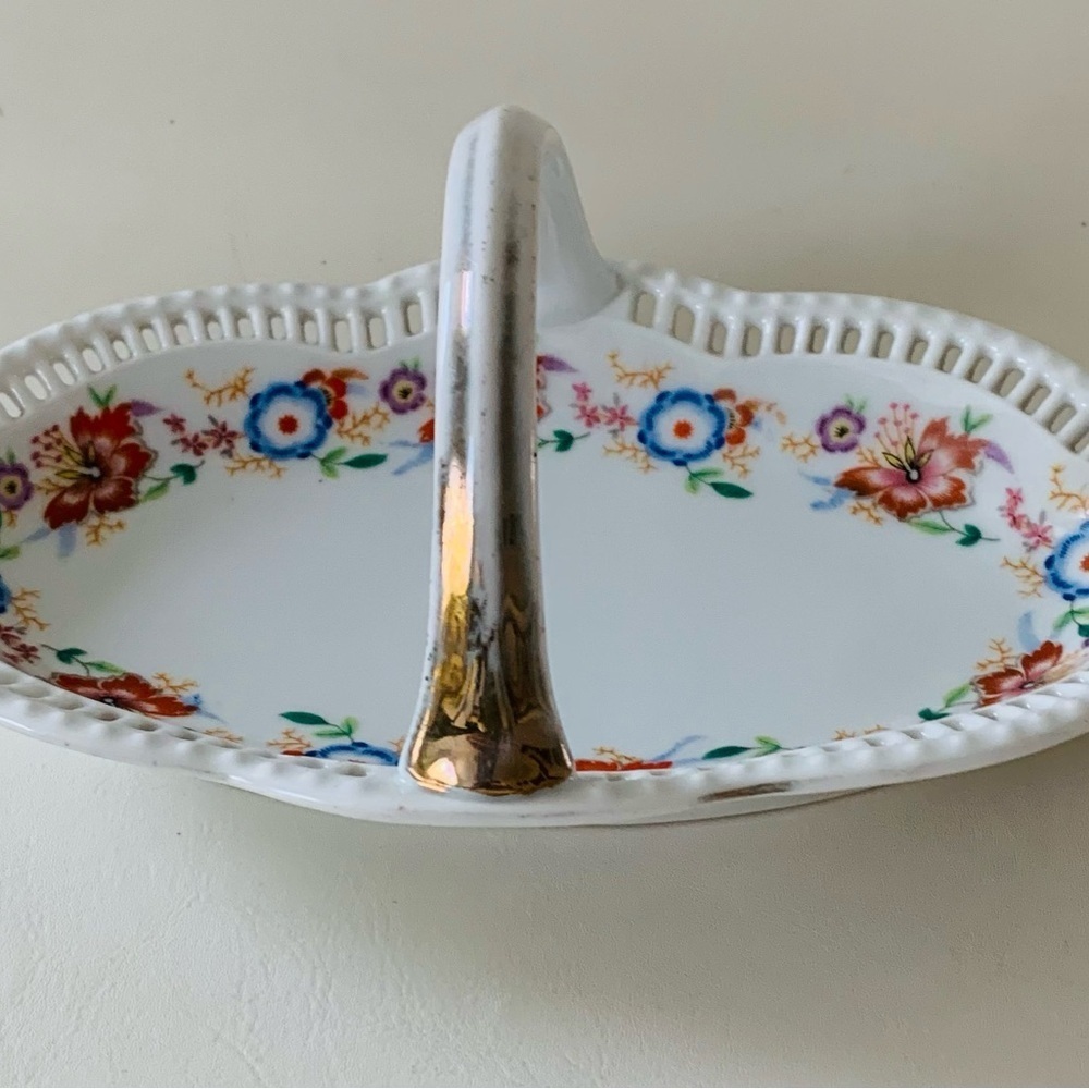 Schumann Bavaria Reticulated trinket dish
